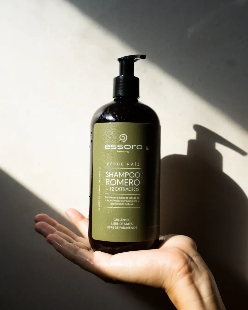 Verde Raíz - Shampoo Romero + 12 Extractos Botánicos
